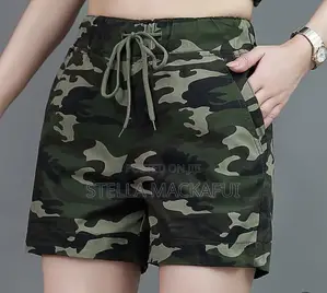 Camo Shorts for 10yrs and Above