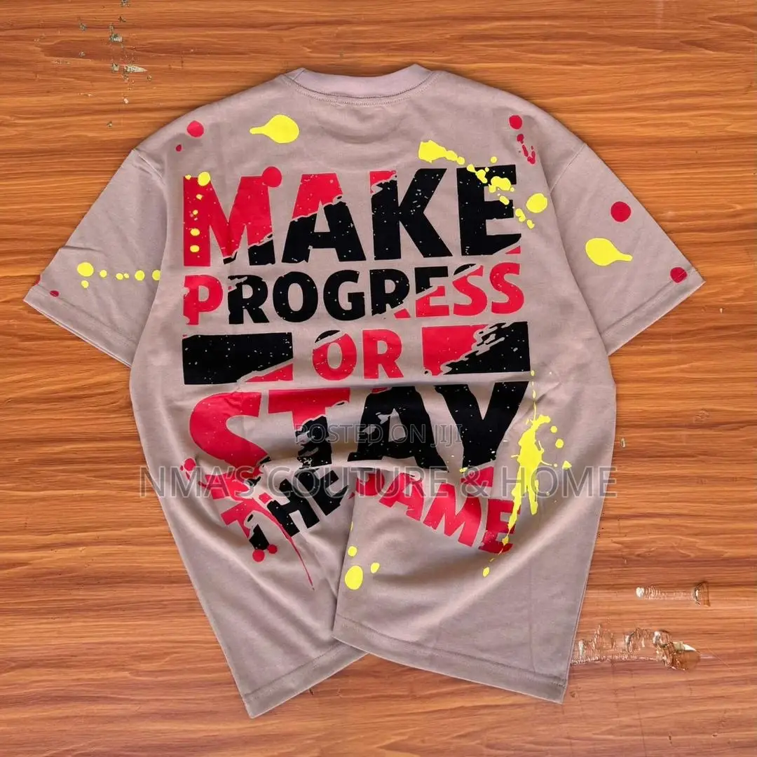 Inspire Progress Graphic Cotton T-Shirt
