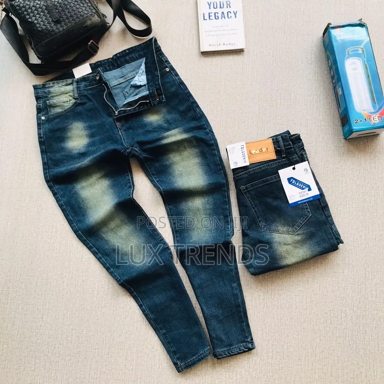 Men’S Plain Jeans Trousers – Simple, Smart Trendy