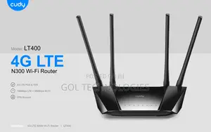 Cudy Sim 4g Wifi Router With a Nano-Sim Slot and Four Ethernet Ports