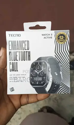 Tecno Watch 3 Active Smart Watch