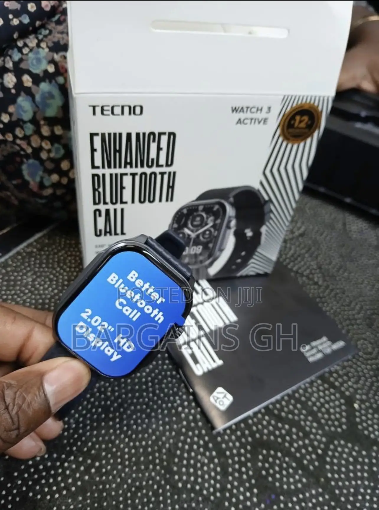 Tecno Watch 3 Active Smart Watch