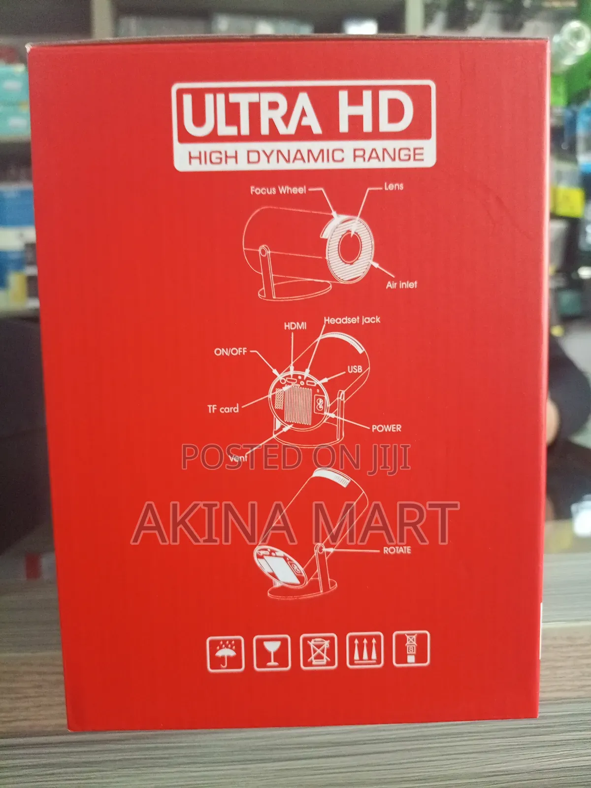 Ultra Hd Game Projector +2 Controllers