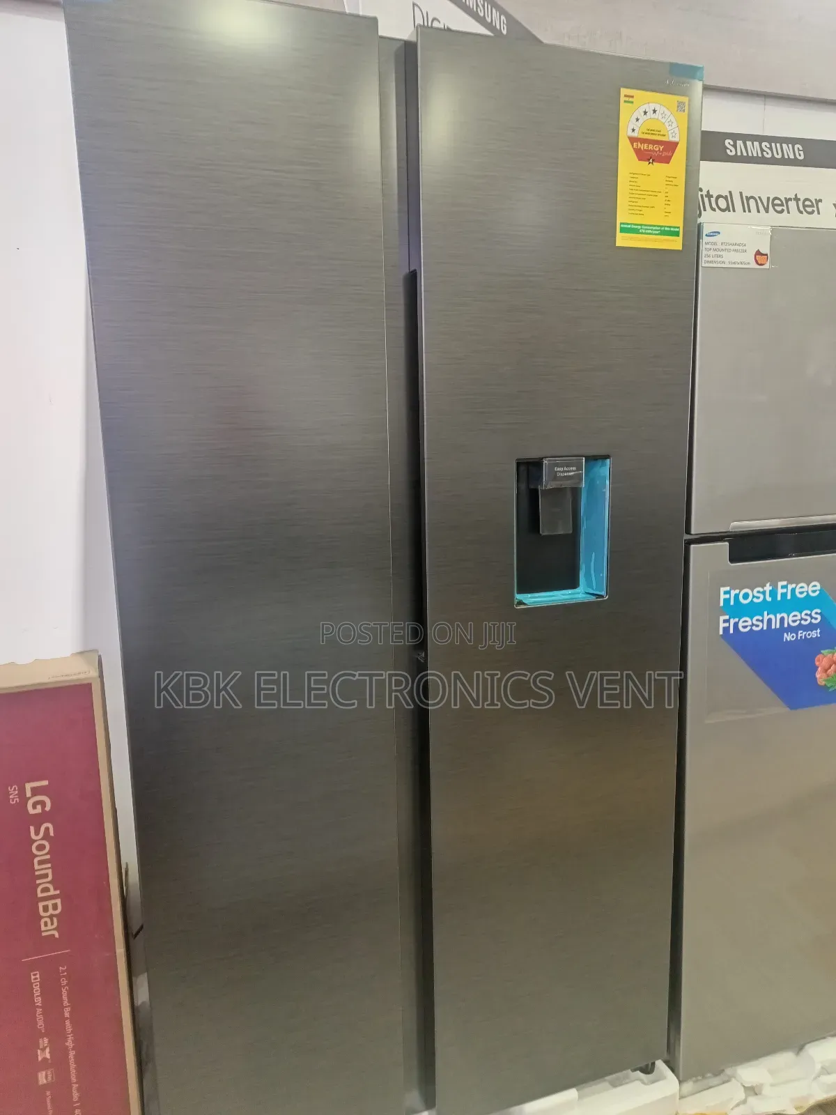 Samsung 578ltr Side By Side Refrigerator Water Dispenser