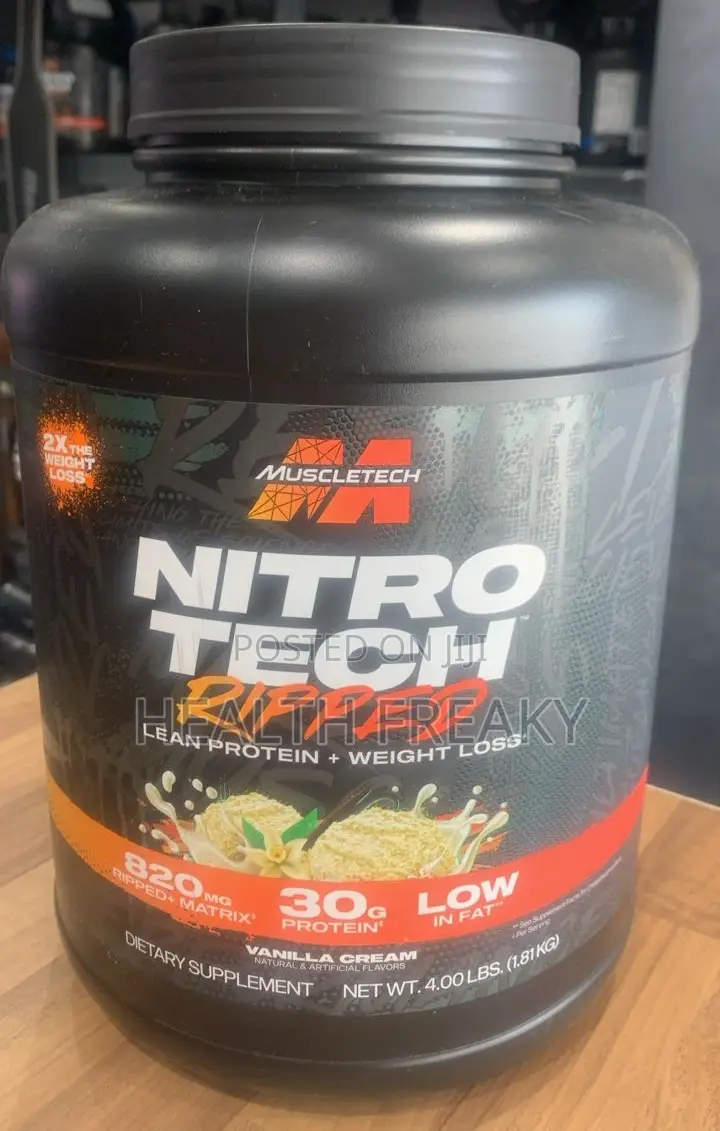 Protein Muscletech Whey Protein Ripped Lean Muscle Builder