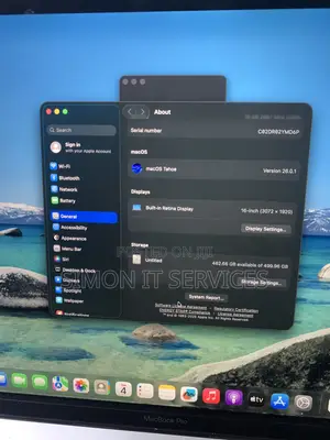 Laptop Apple MacBook Pro 2019 16GB Intel Core i7 SSD 512GB