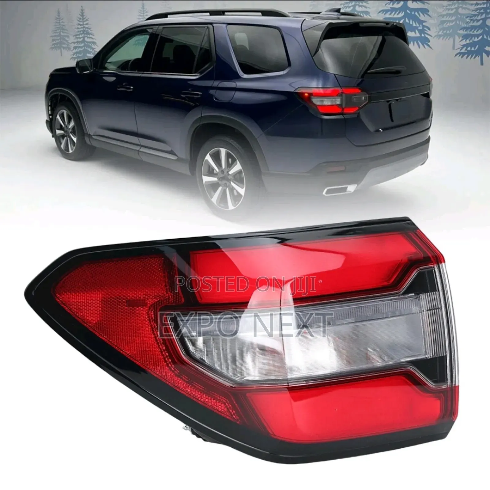 2023-2024 Honda Pilot Outer Tail Light Left Led