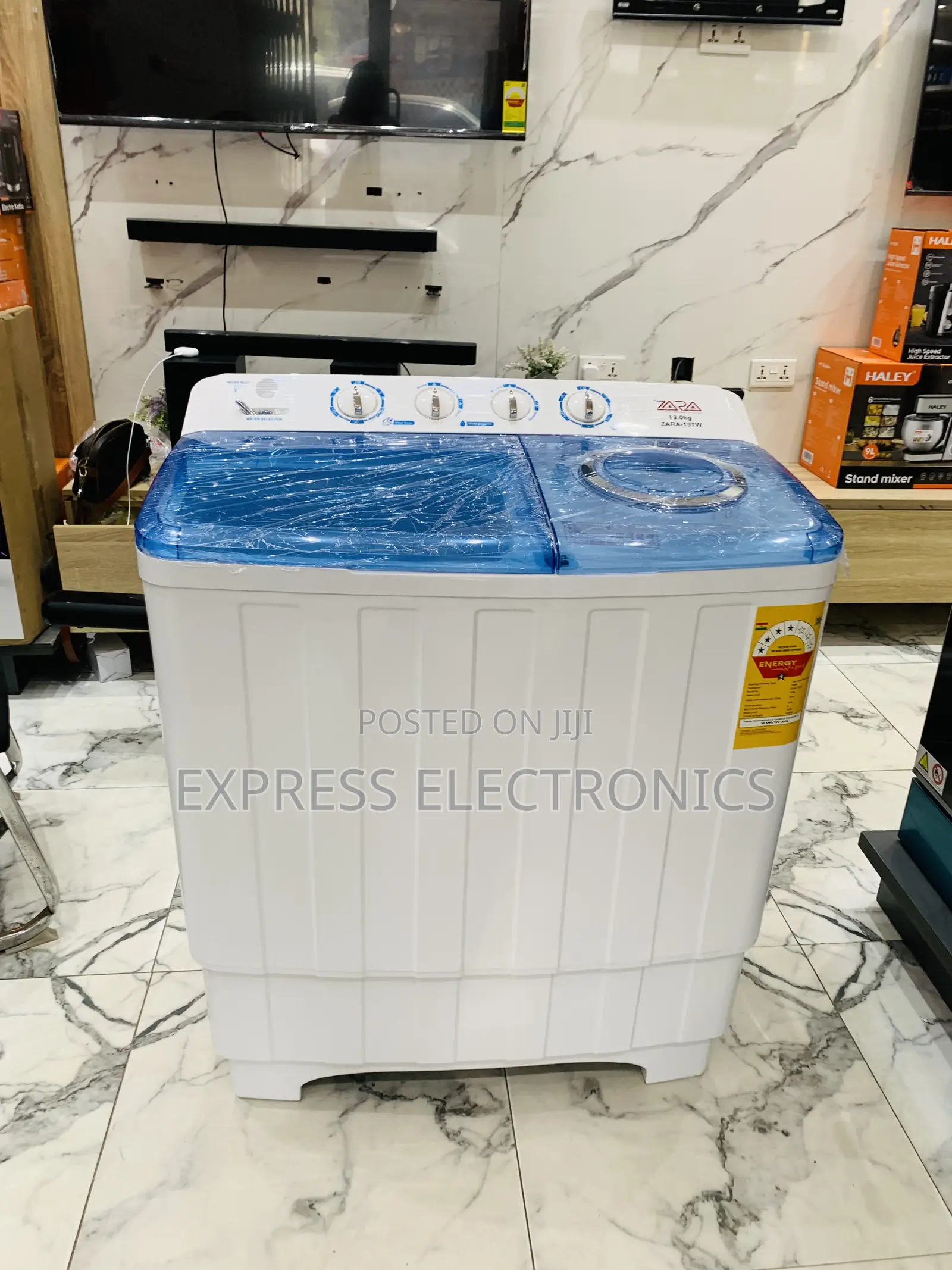 Pure Copper Motor Washing Machine 13kg Topload Zara Twintub