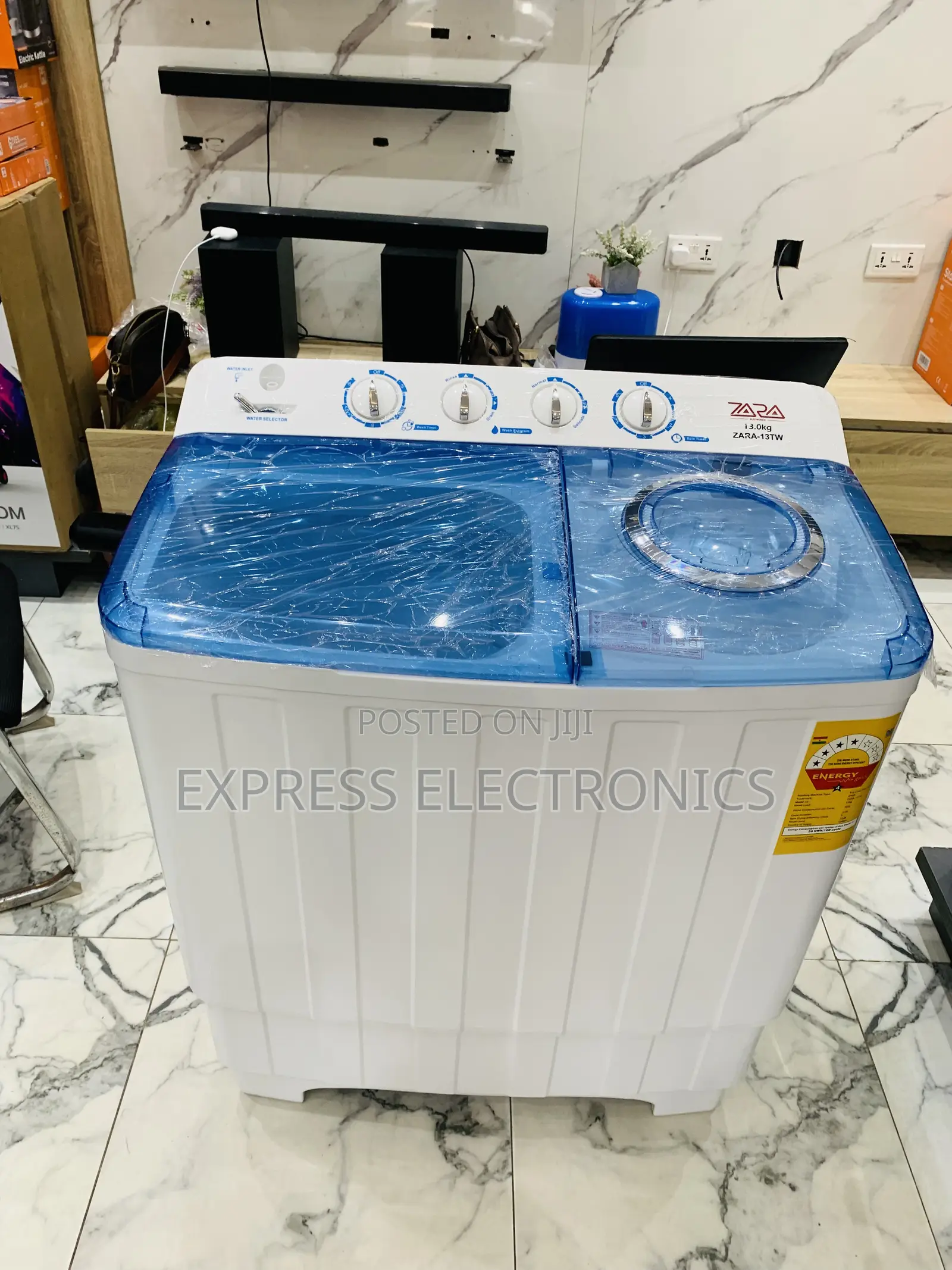 Call and Purchase the New Zara 13kg Topload Washing Machine