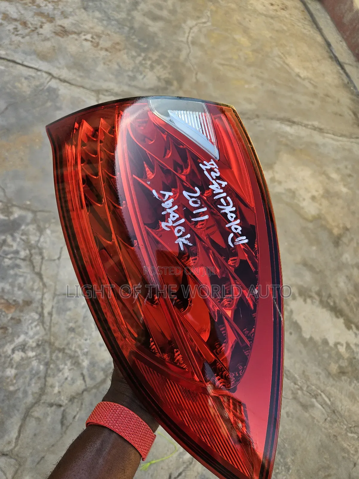 Porsche Taillight Right Side 2016