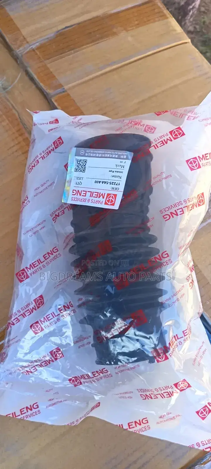 Honda Civic 16 1.5 Lt and 2.0lt Air Cleaner Inlet Hose.