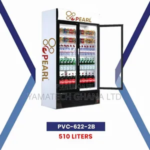 Large Capacity Pearl 510 Litres Side By Side Display Fridge