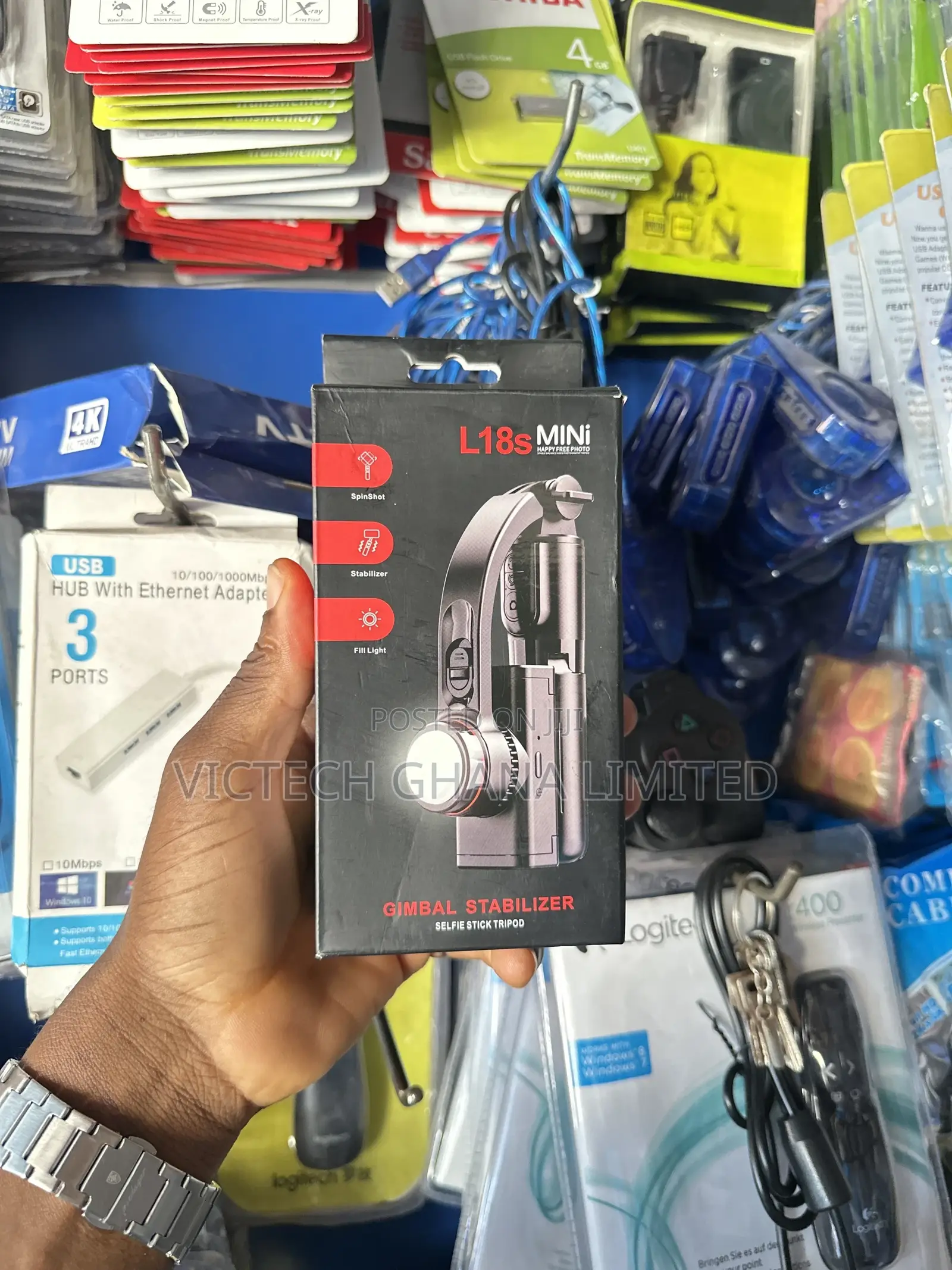 L18s Mini Gimbal Stabilizer