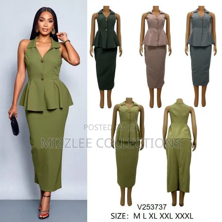 Skirt Suit for Ladies in M-3xl