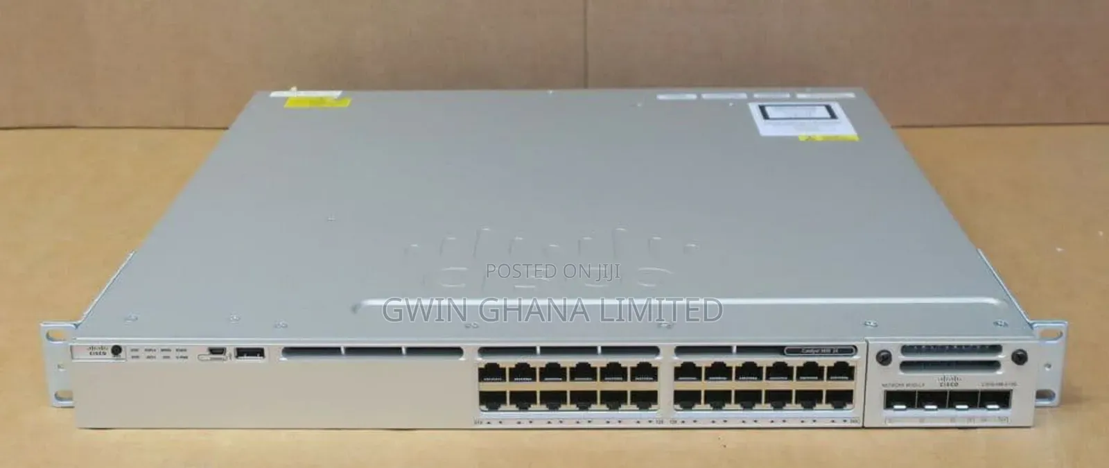 Cisco Ws-C3850-24t-S 24-P Gbe L3 Managed Stack Switc C3850-Nm-2-10g