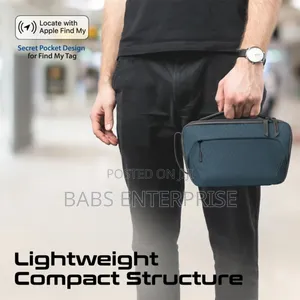 Promate Urbanpouch Versatile Tech Essential Organizer Pouch Bag Blue