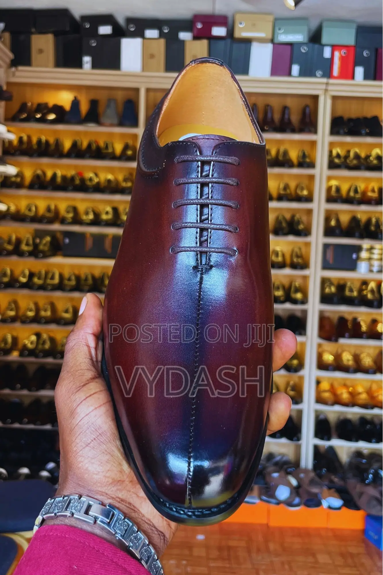 Classic Coffee Lace Shoe
