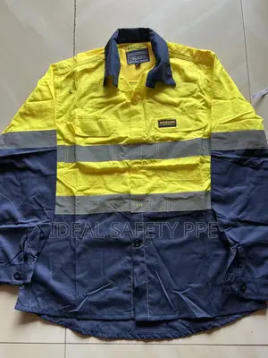 Reflective Work Shirt Or High-visibility Safety Shirt