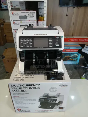 Solid Multi Currency Mixed Value Money Counting Machine