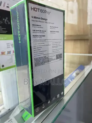 New Infinix Hot 60 Pro+ 128 GB Black