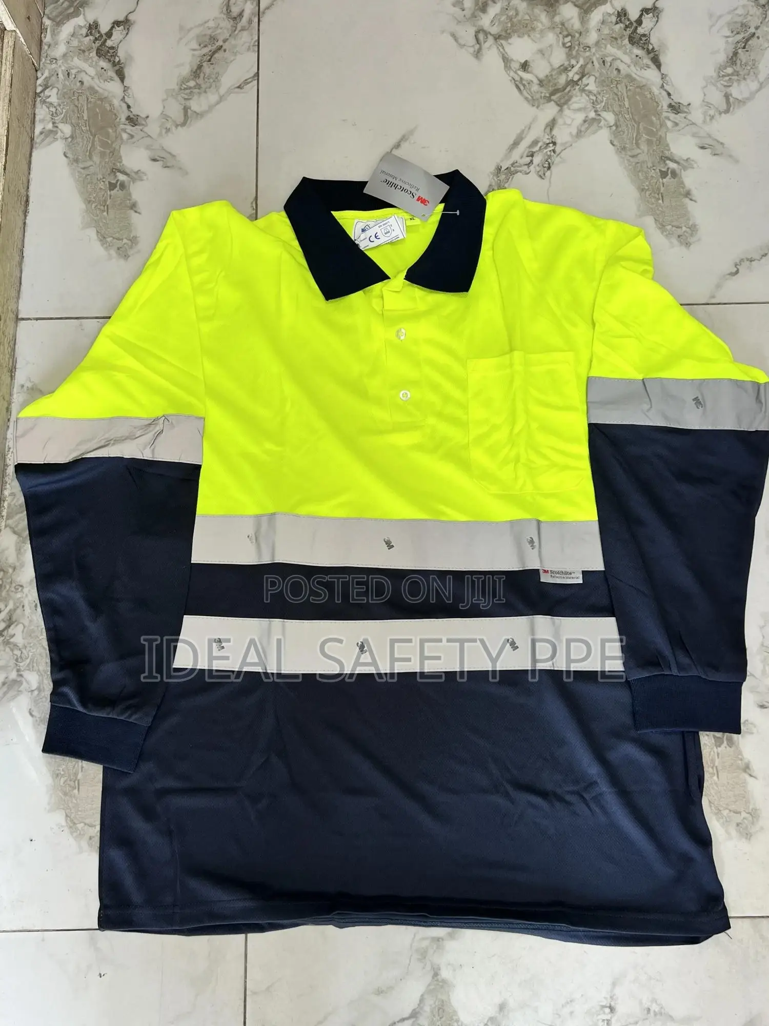 High Visibility Safety Long Sleeve