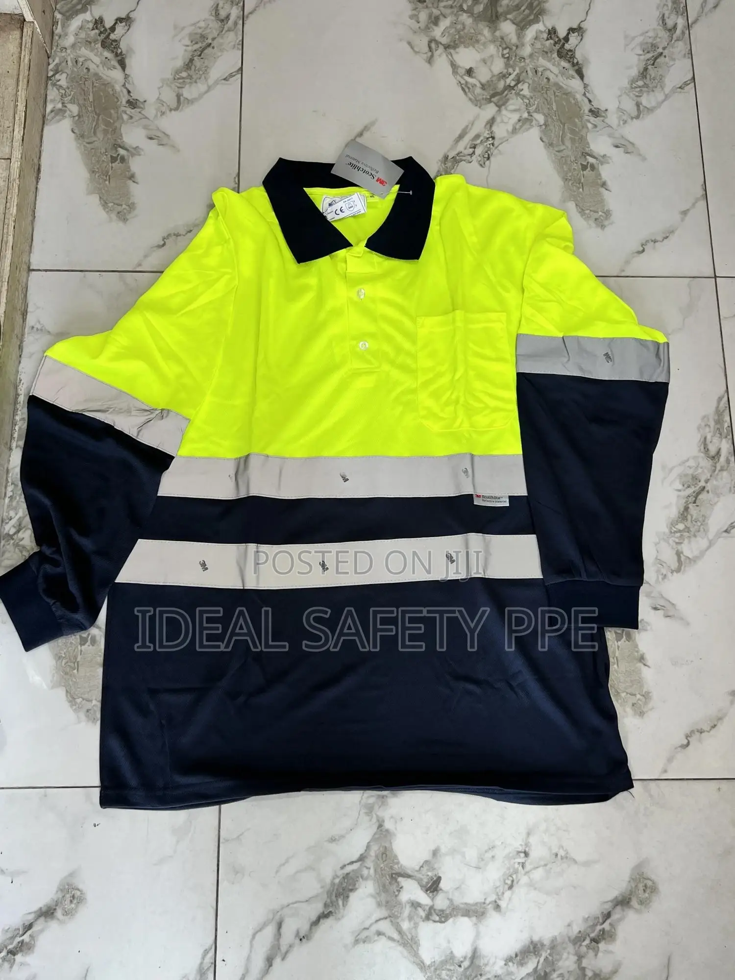 High Visibility Safety Long Sleeve