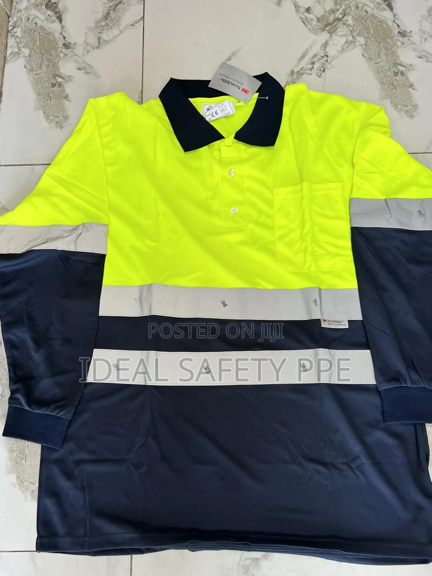 High Visibility Safety Long Sleeve