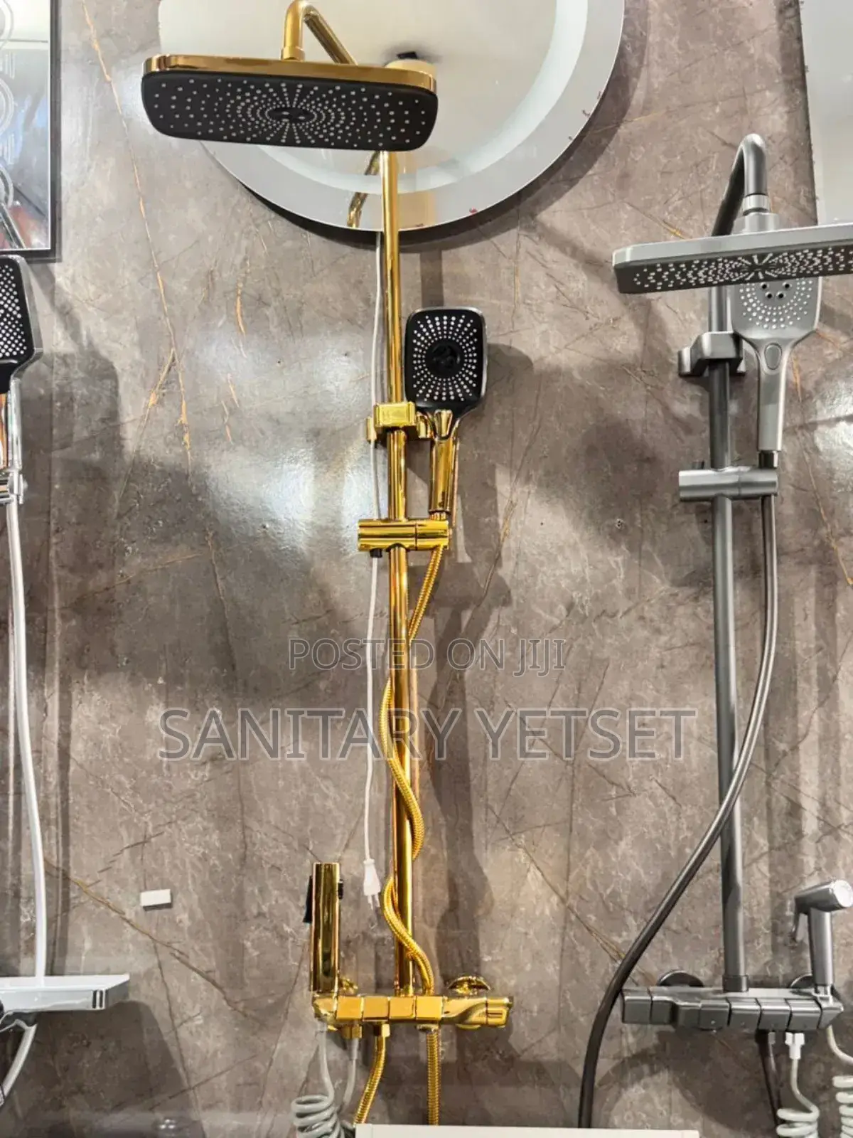 Gold Colored Shower