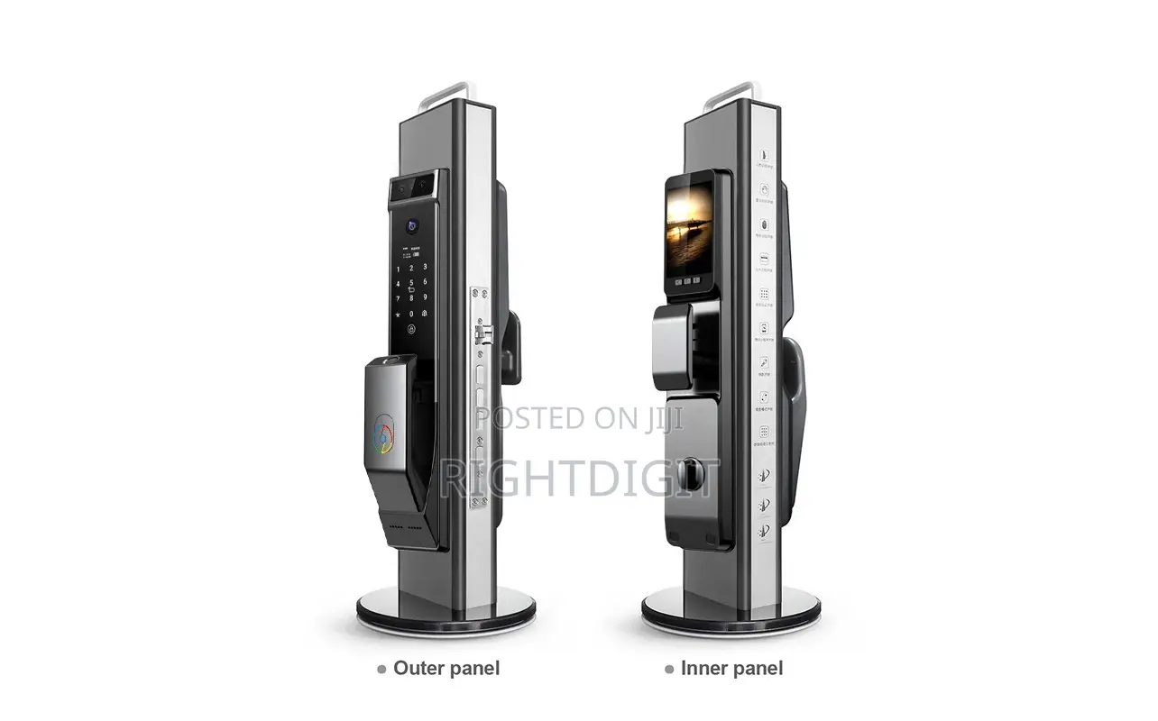 Tuya Smart Door Lock 3d Face Recognition Outdoor