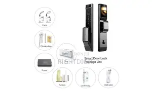 Tuya Smart Door Lock 3d Face Recognition Outdoor