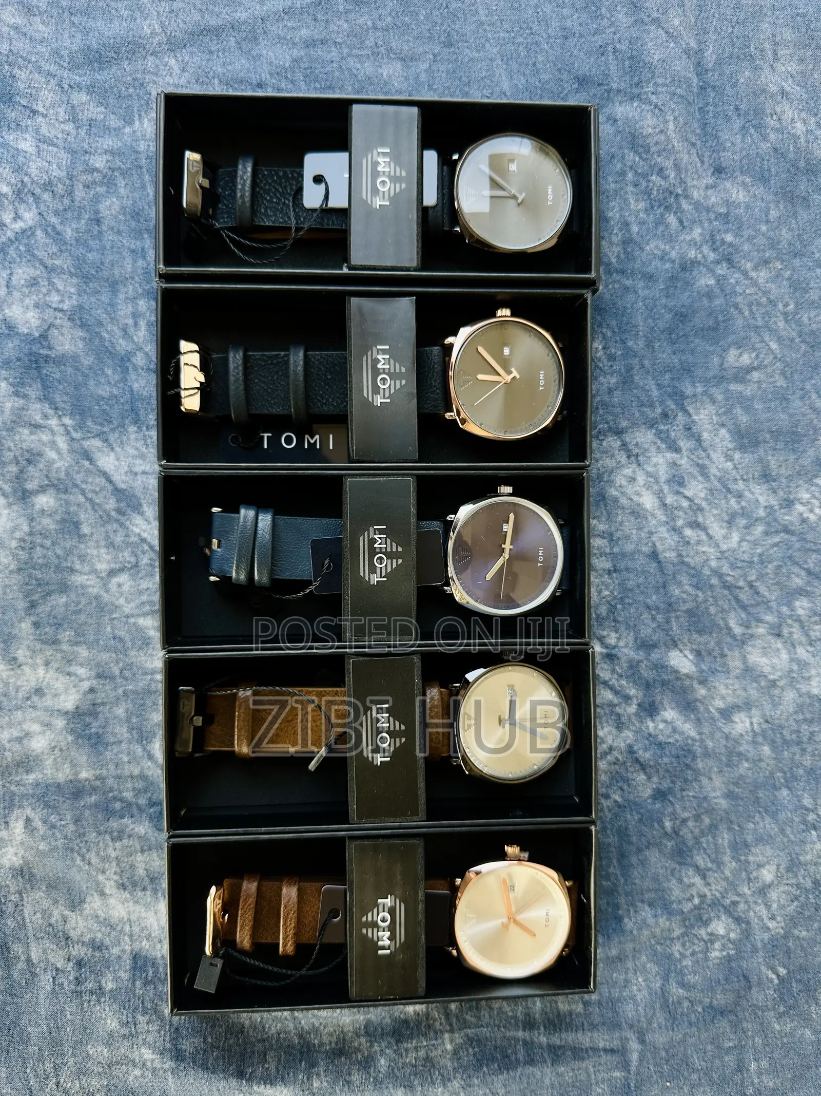 Tomi Leather Watch