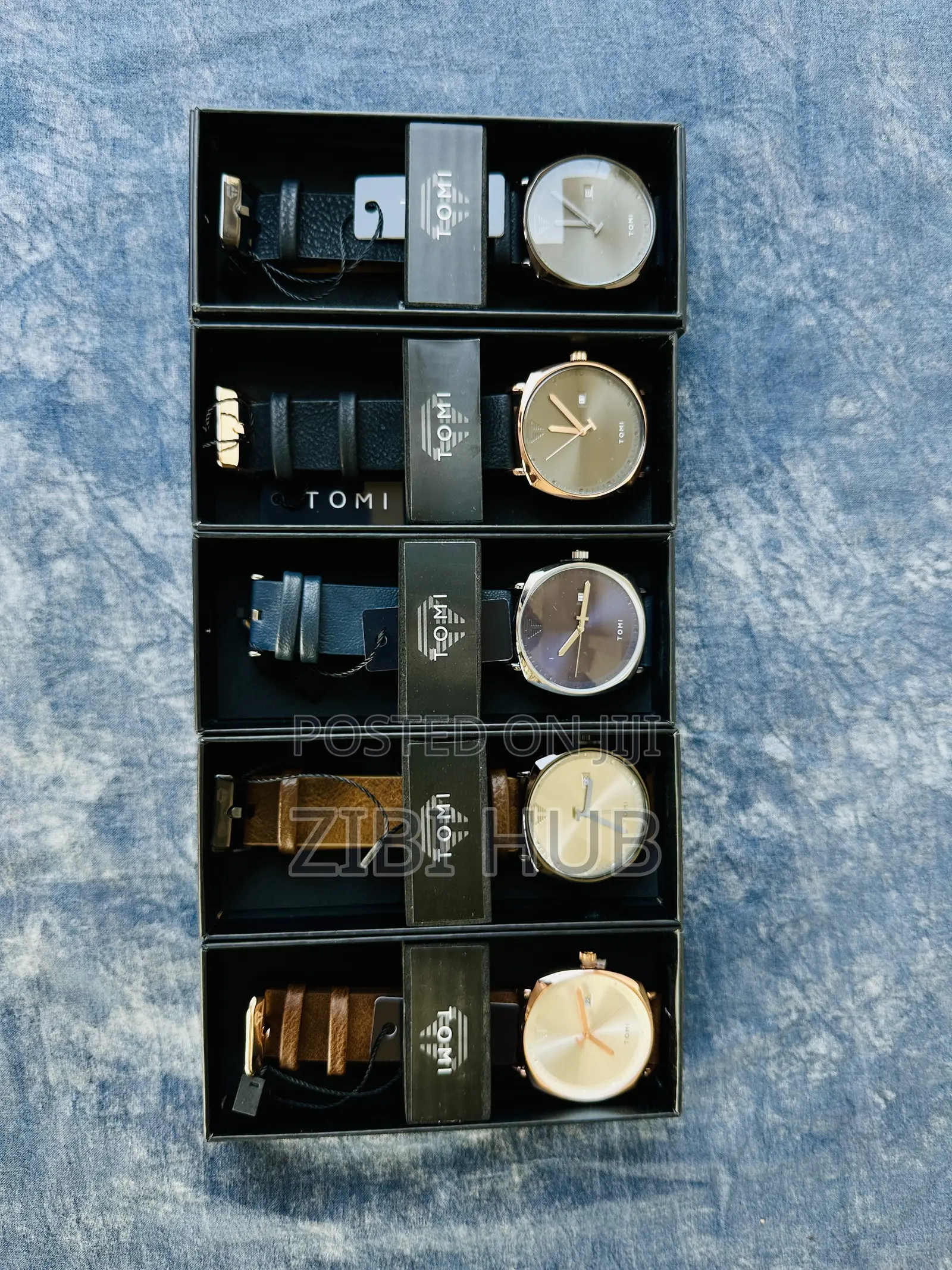 Tomi Leather Watch
