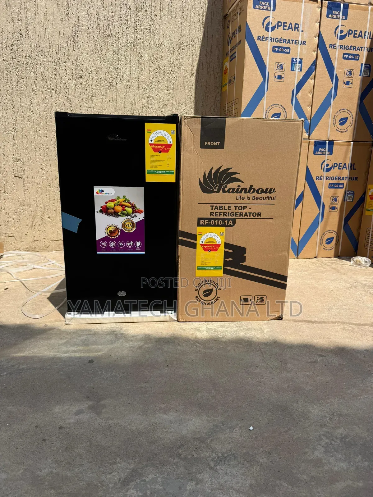 Quality Brand New Rainbow 91litre Table Top Fridge