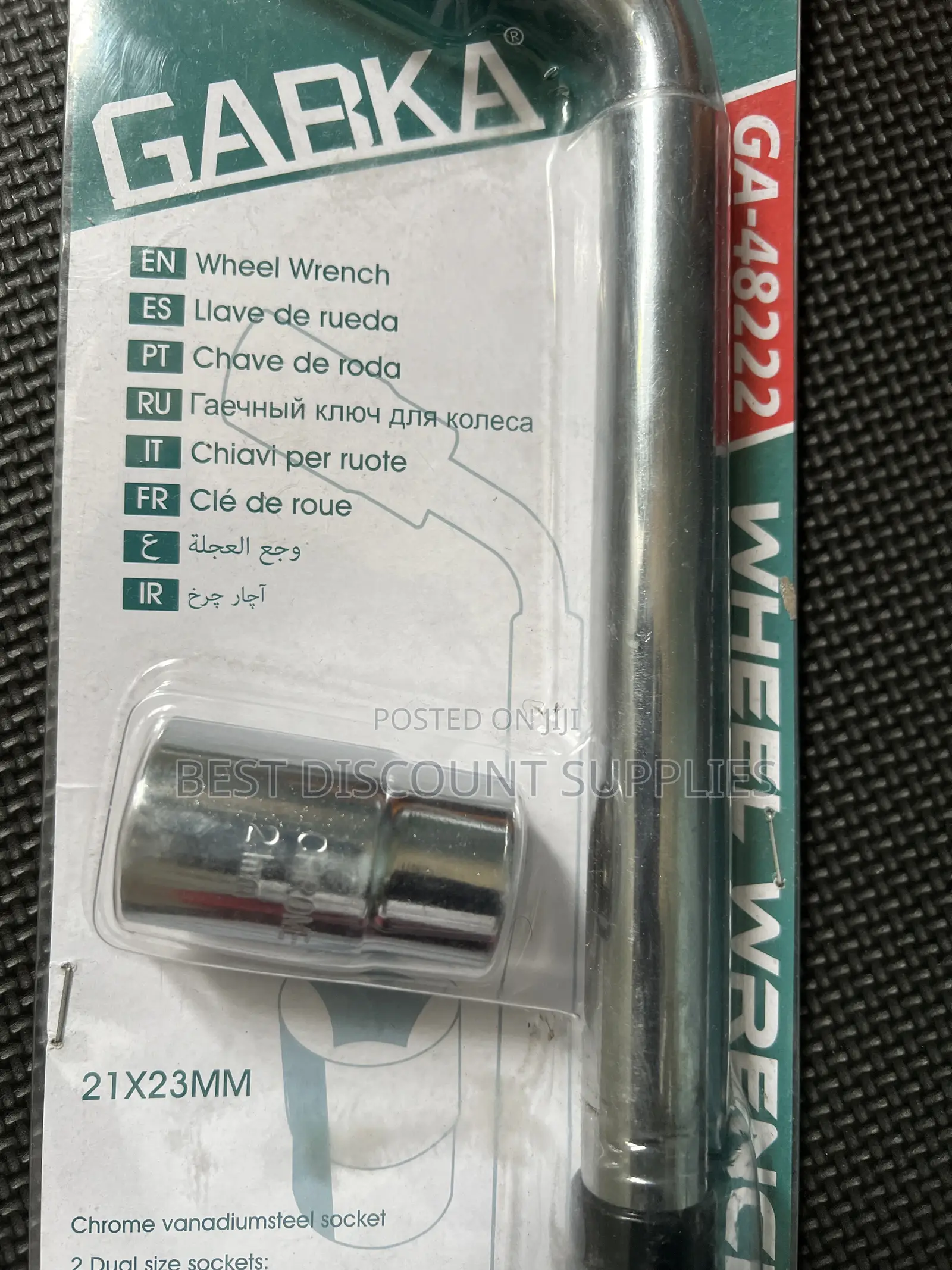 Garka Professional Wheel Wrench 17mm + 21mm