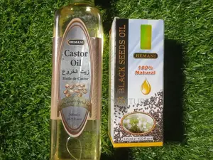 Castor and Black Seed Oils Bundle
