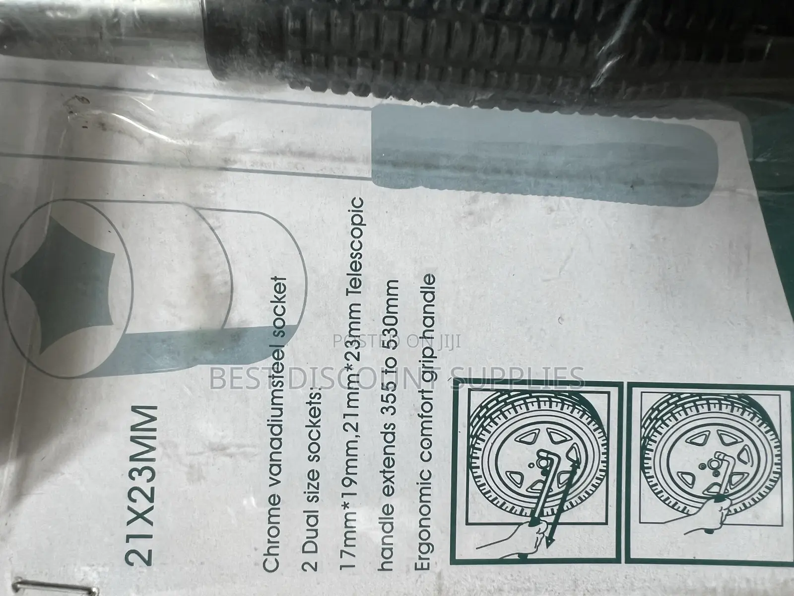 Garka Professional Wheel Wrench 17mm + 21mm