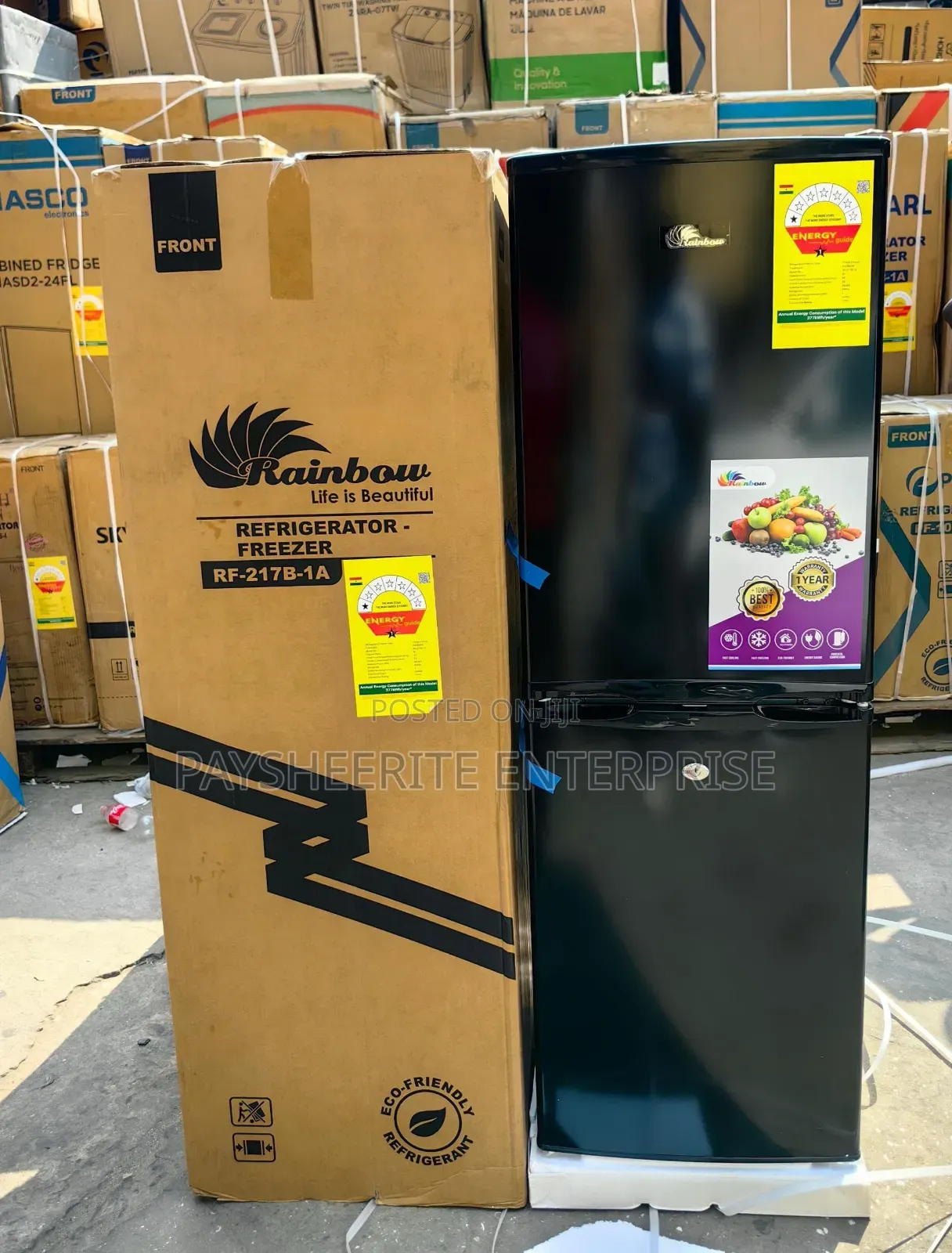 142l Rainbow Bottom Freezer Gh2680