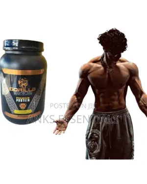 Gorilla Mode Premium Protein Powder – 2.45lbs (Chocolate Flavor)