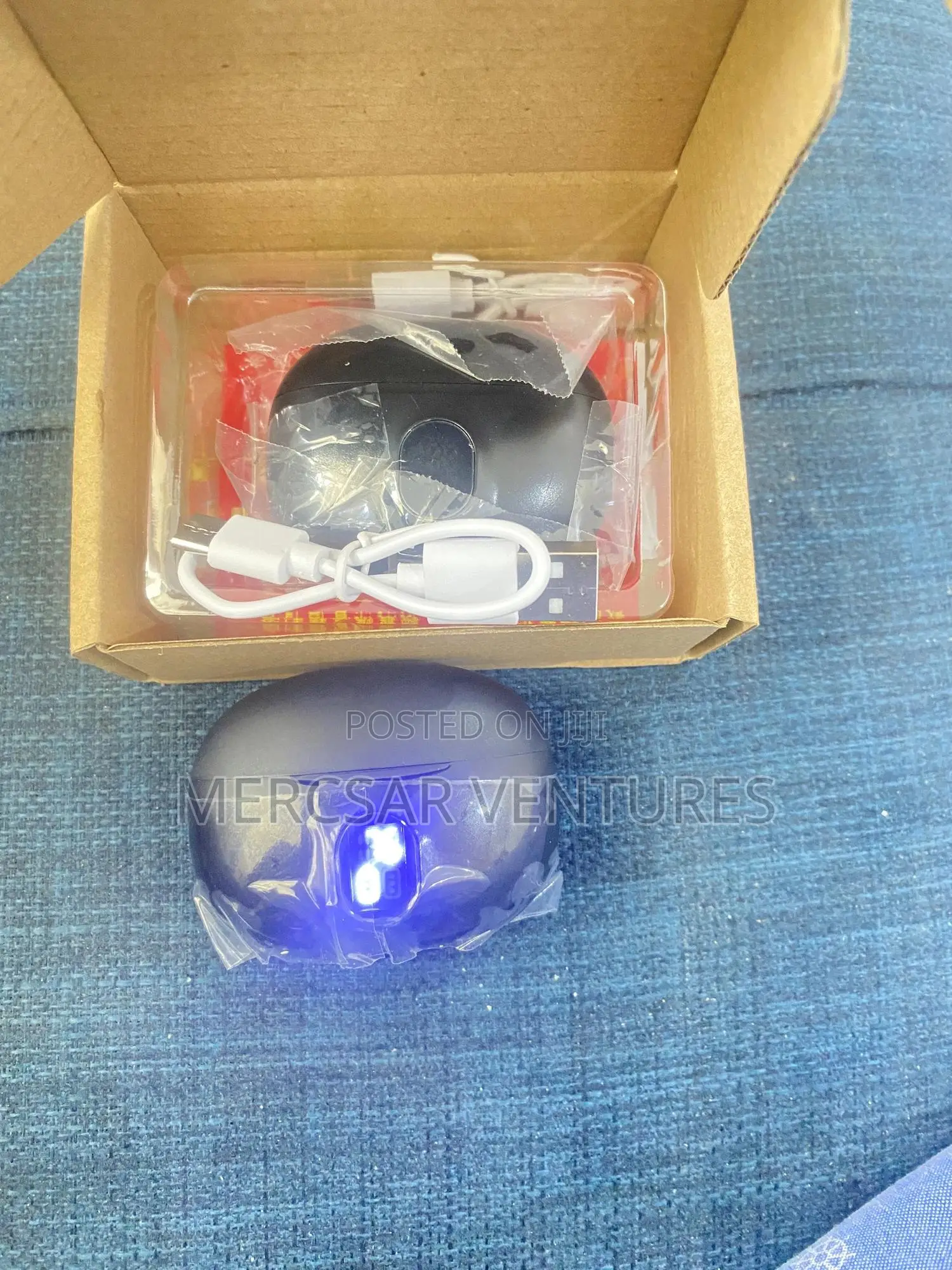 New Tws Wireless Headphones Bluetooth Led Digital Earphones