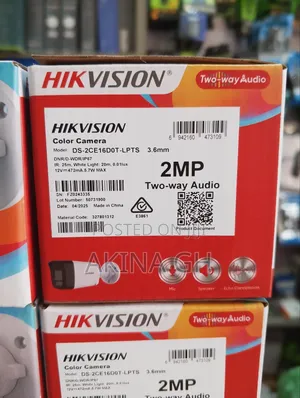 Hikvision 2 Way Audio 2mp Analog Camera Ds-2ce16d0t-LPTS