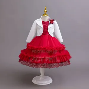 Gorgeous Princess Girl Dress With Petticoat
