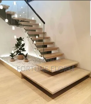 Timber Cantilever Stairs