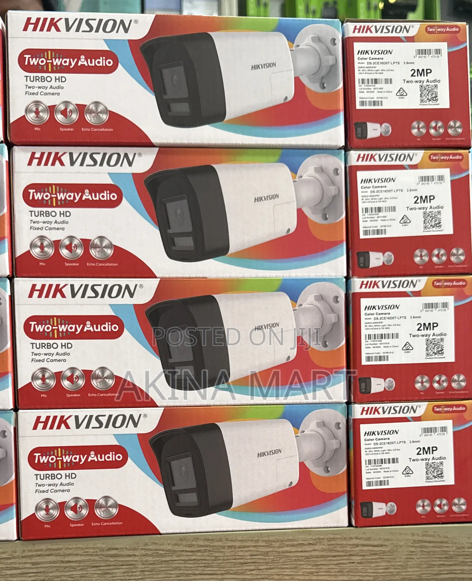 Hikvision 2mp Analog 2way Audio Camera