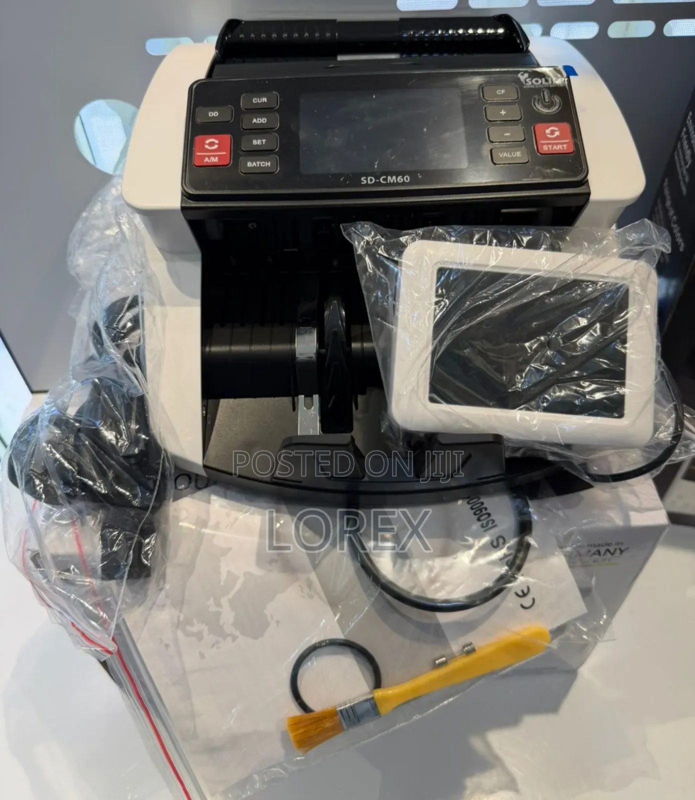 Money Counting Machine With Uv,Mg,Ir,Dd Detection While Counting Solid