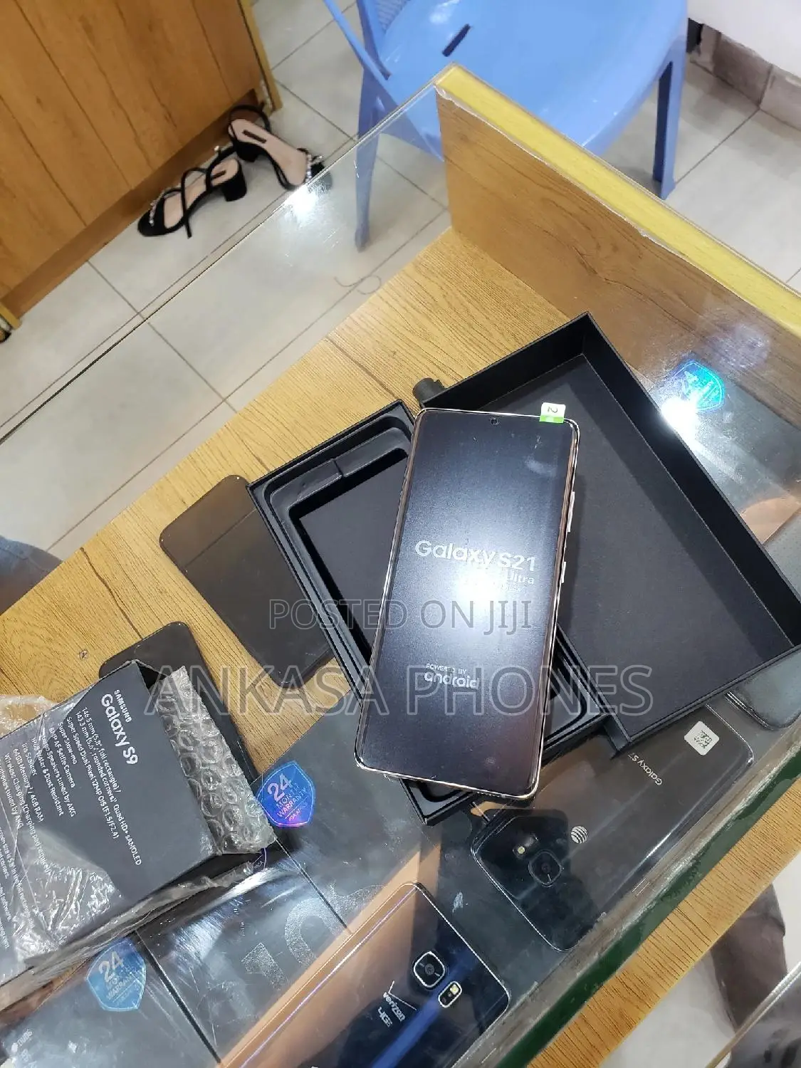 New Samsung Galaxy S21 Ultra 5G 128 GB Silver