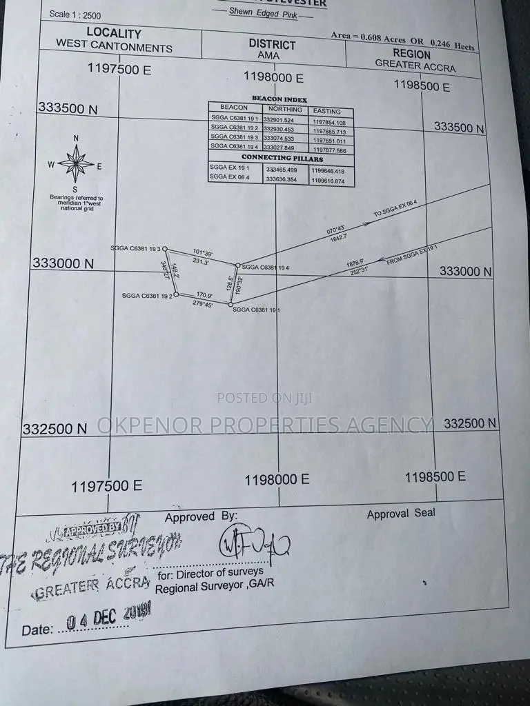 Acre of Land for Sale at Cantonments