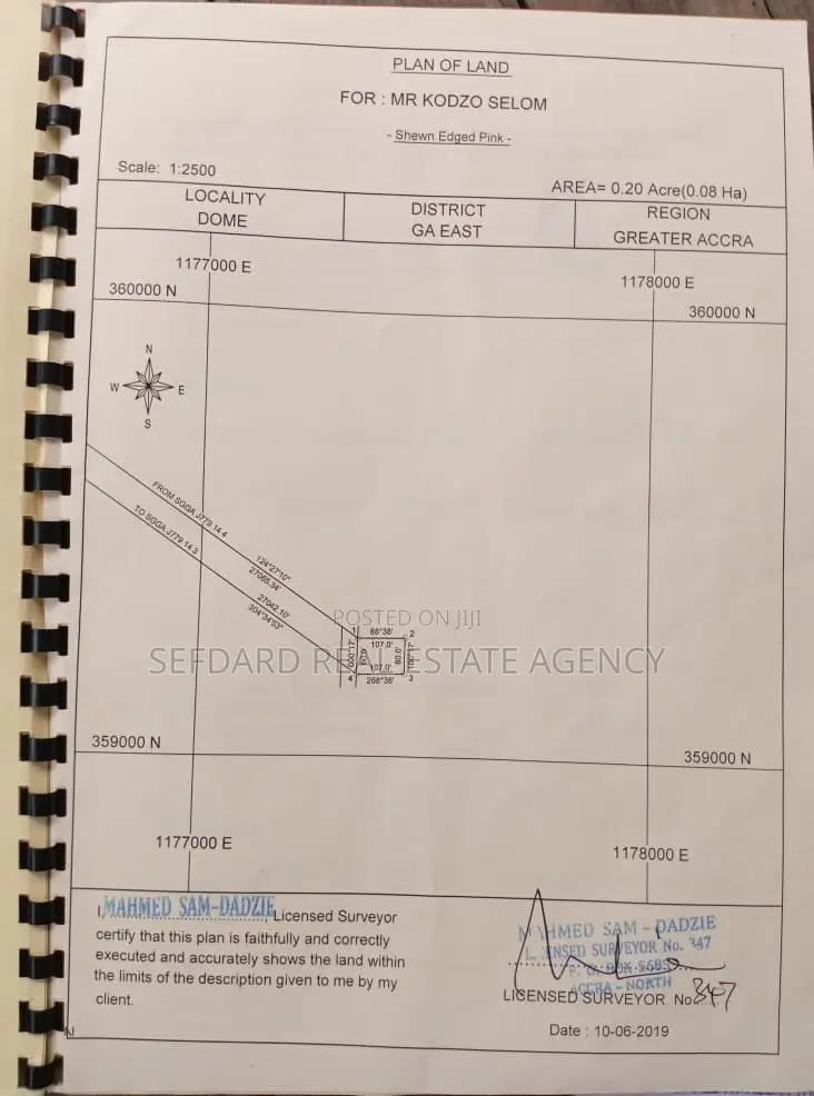 1 Plot of Land for Sale – Dome Born Again