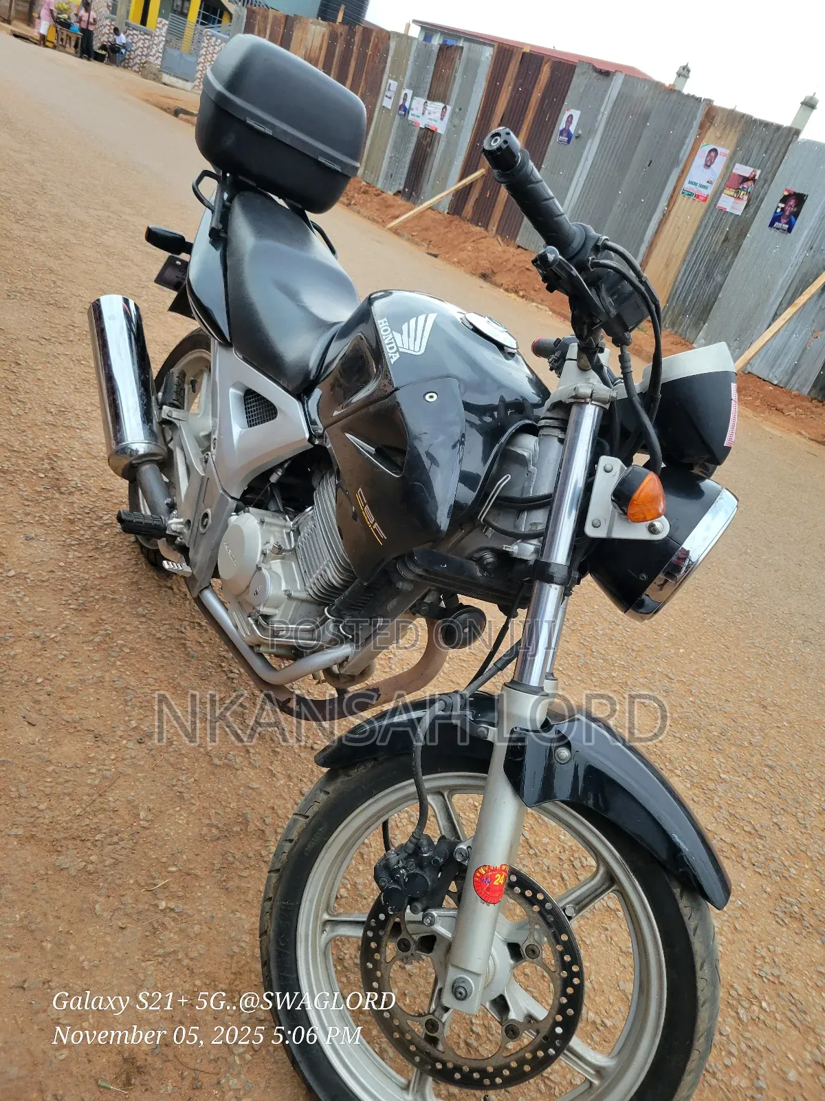 Honda CB 2018 Black