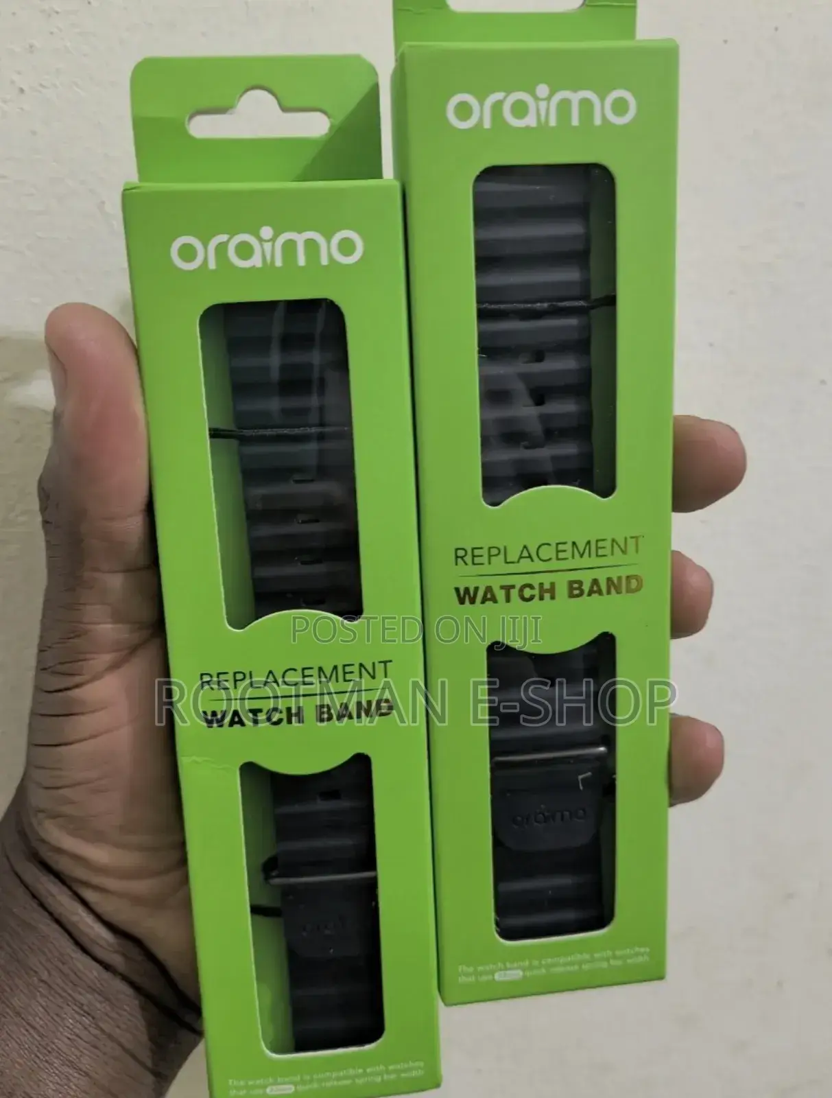 Oraimo Perfect Fit Silicon Stap (Black)