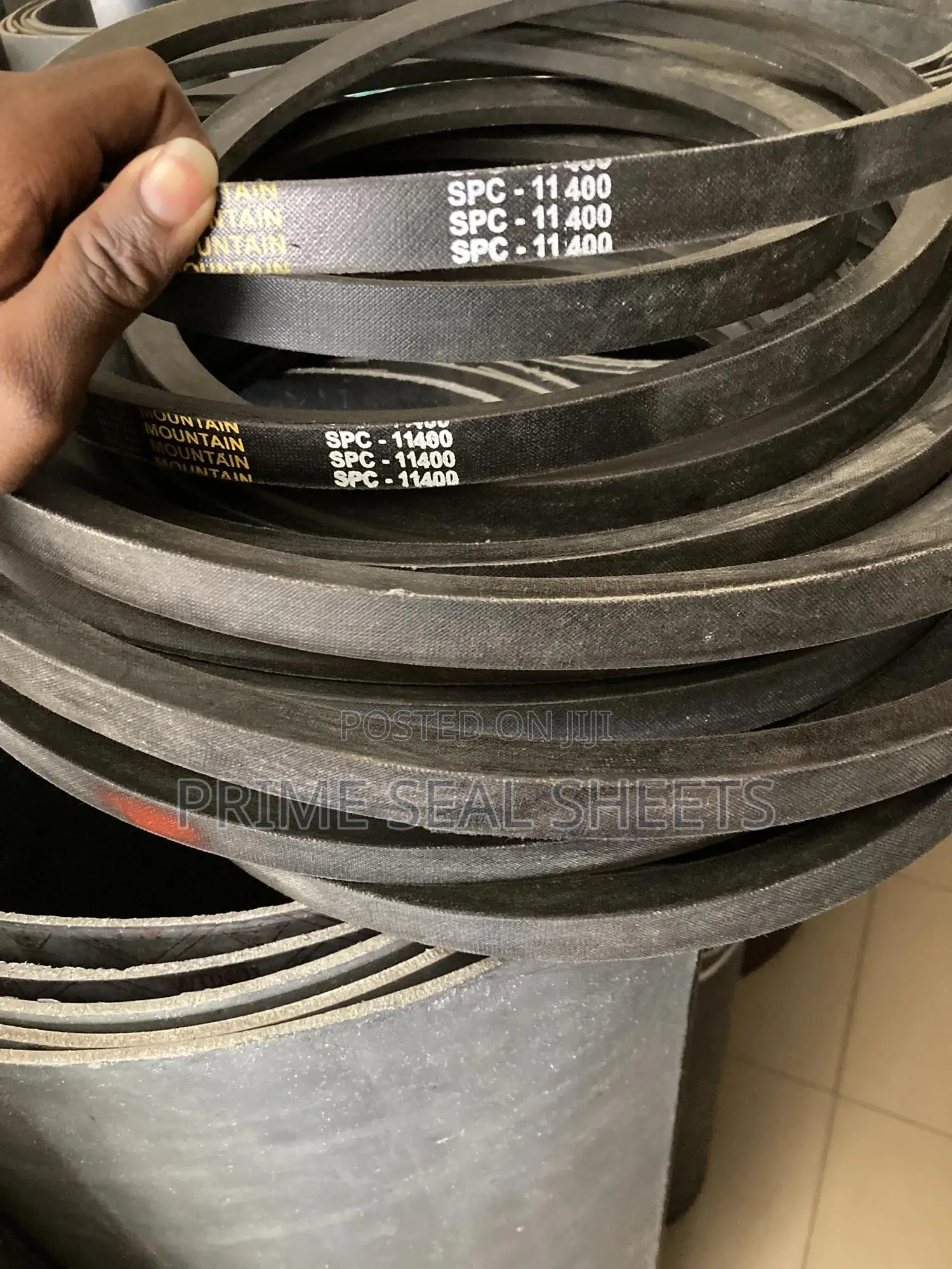 Machine Fan Belts Spc 11400